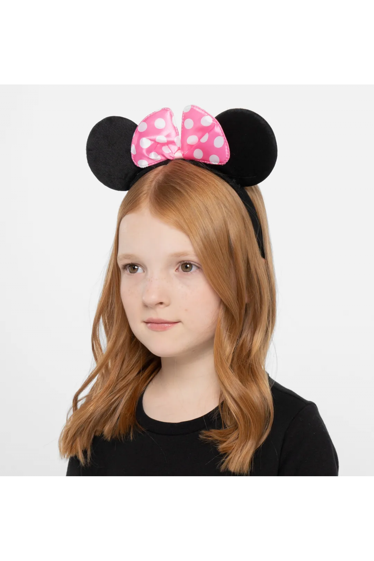 Pembe Fiyonklu Minnie Mouse Tacı Mini Kulak Pembe Fiyonklu Minnie Mouse Tacı Mini Kulak
