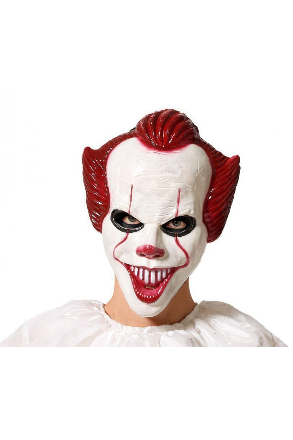 Plastik Joker Maskesi Killer Palyaço Maskesi  (Lisinya)