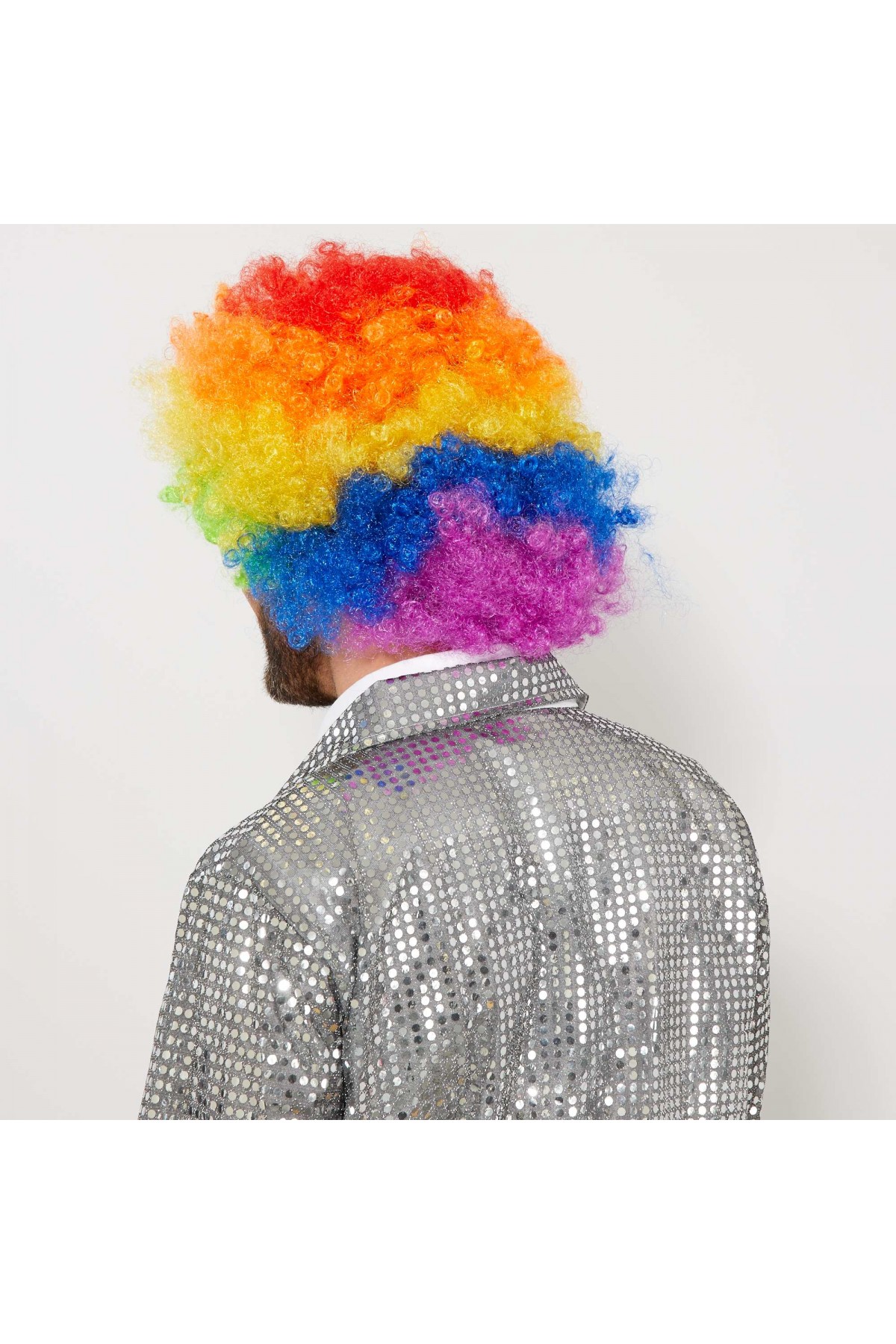 Rengarenk Kıvırcık Afro Bonus Peruk Rengarenk Kıvırcık Afro Bonus Peruk (Lisinya)