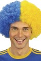 Sarı Mavi Kıvırcık Afro Bonus Peruk Fenerbahçe Bonus Peruk 120 gr Sarı Mavi Kıvırcık Afro Bonus Peruk Fenerbahçe Bonus Peruk 120 gr