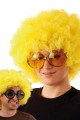 Sarı Renk Kıvırcık Afro Bonus Peruk Sarı Renk Kıvırcık Afro Bonus Peruk (Lisinya)