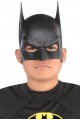 Siyah Renk Çocuk Boy Arkadan Lastikli Batman Maskesi A Kalite  20x14 cm (Lisinya)