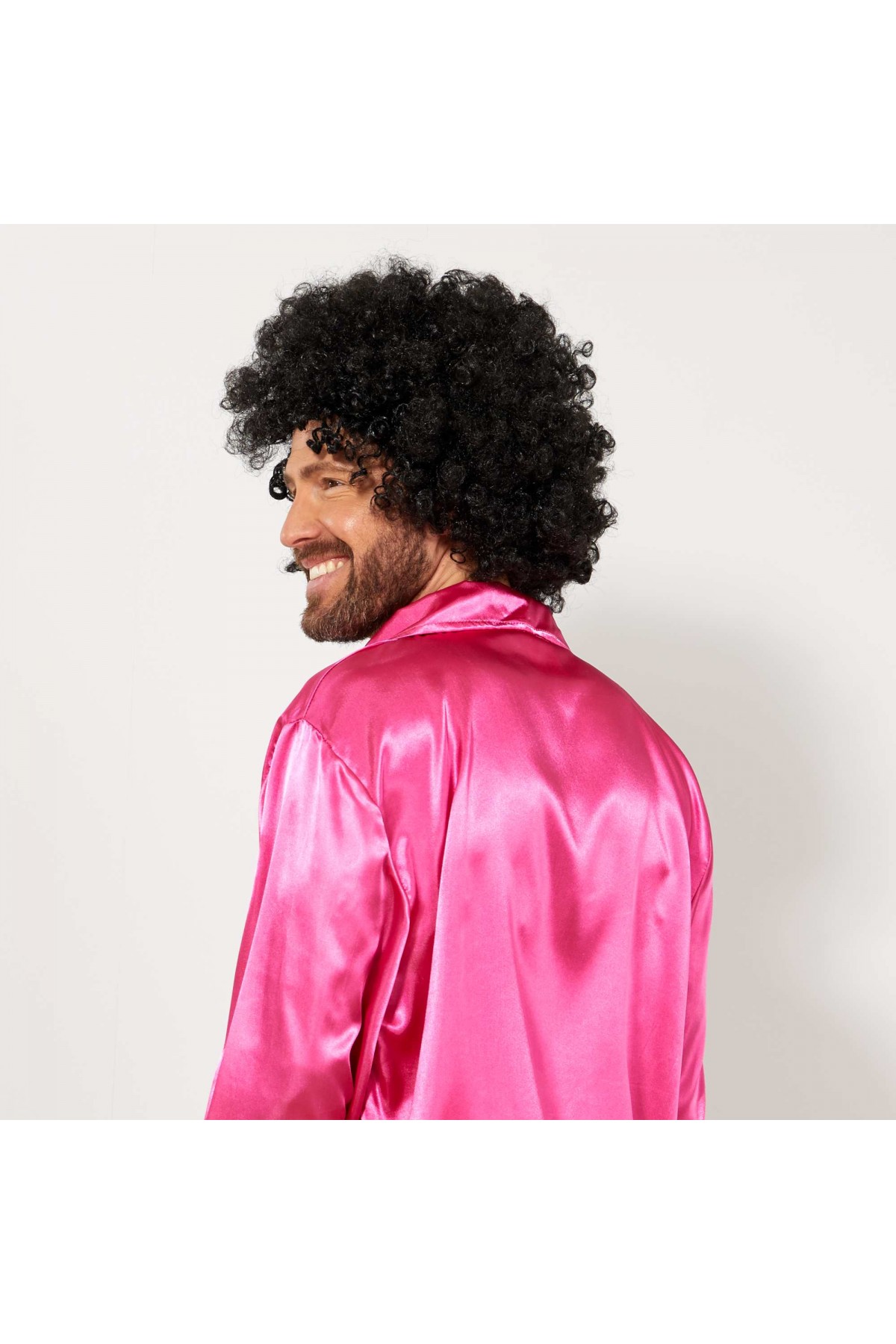 Siyah Renk Kıvırcık Afro Bonus Peruk Siyah Renk Kıvırcık Afro Bonus Peruk (Lisinya)