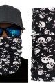 Siyah Renk Üzeri Likralı Beyaz Kemik Kafatası İskelet Baskılı Baf Buff Bandana 30x48 cm Siyah Renk Üzeri Likralı Beyaz Kemik Kafatası İskelet Baskılı Baf Buff Bandana 30x48 cm