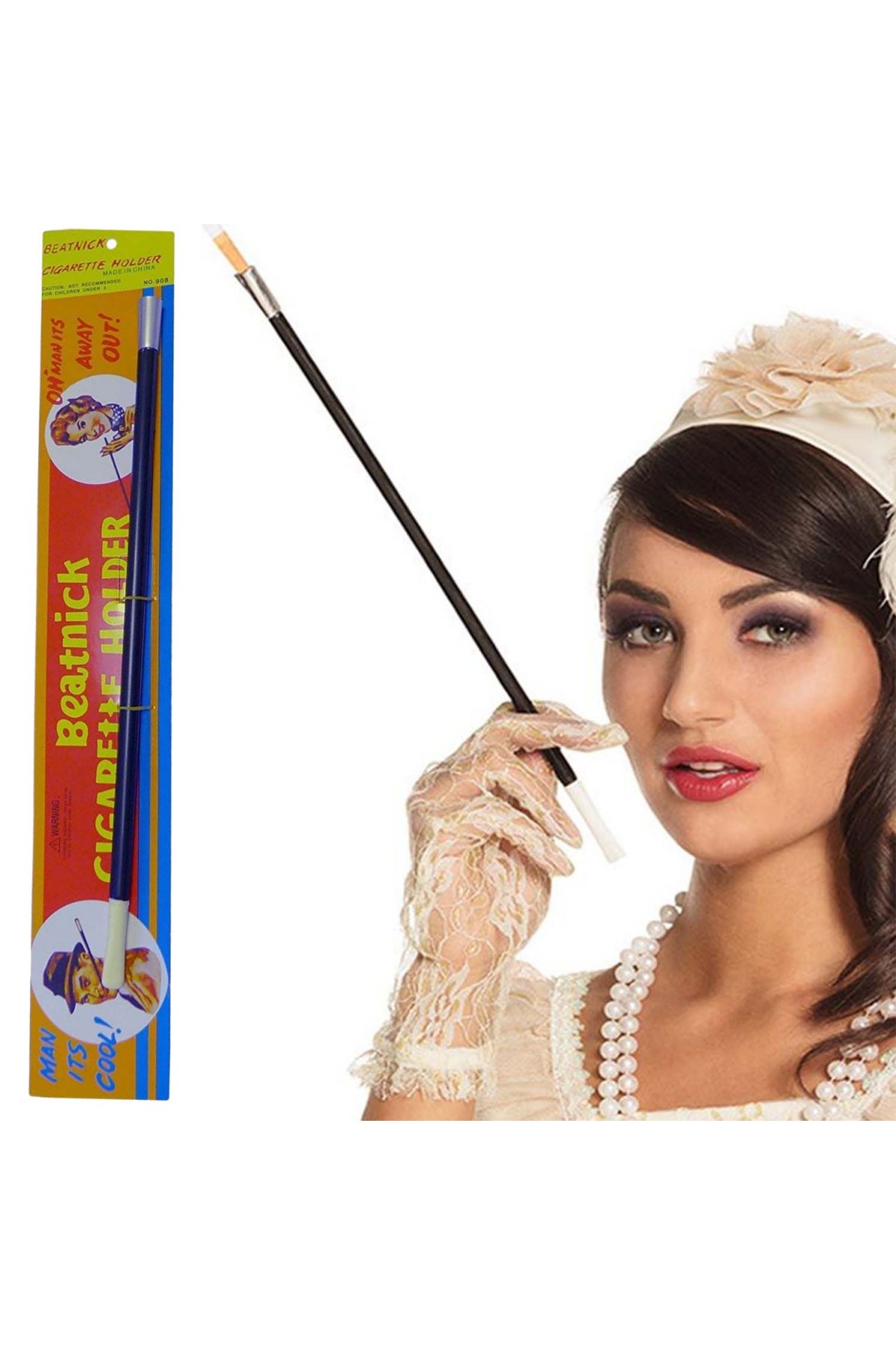 Uzun Sigara Ağızlık 70li 80li 90lı Yıllar Retro Parti 30 cm Uzun Sigara Ağızlık 70li 80li 90lı Yıllar Retro Parti 30 cm