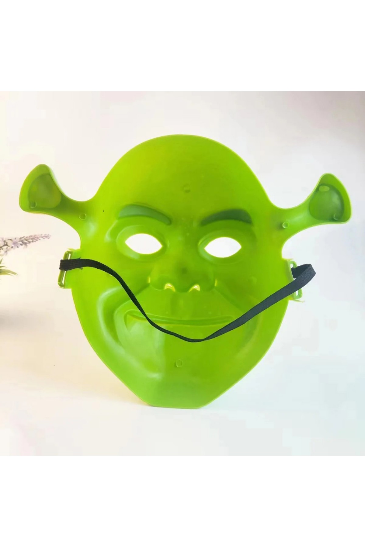 Yeşil Shrek Maskesi 21x25 cm