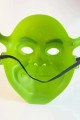 Yeşil Shrek Maskesi 21x25 cm
