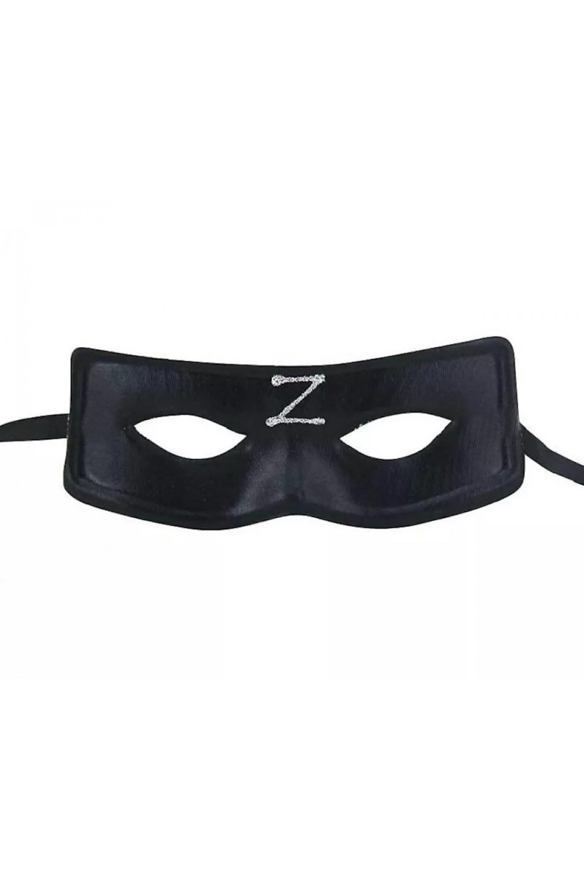 Zorro Maskesi Arkadan Lastikli Z Baskılı Zorro Maskesi Arkadan Lastikli Z Baskılı