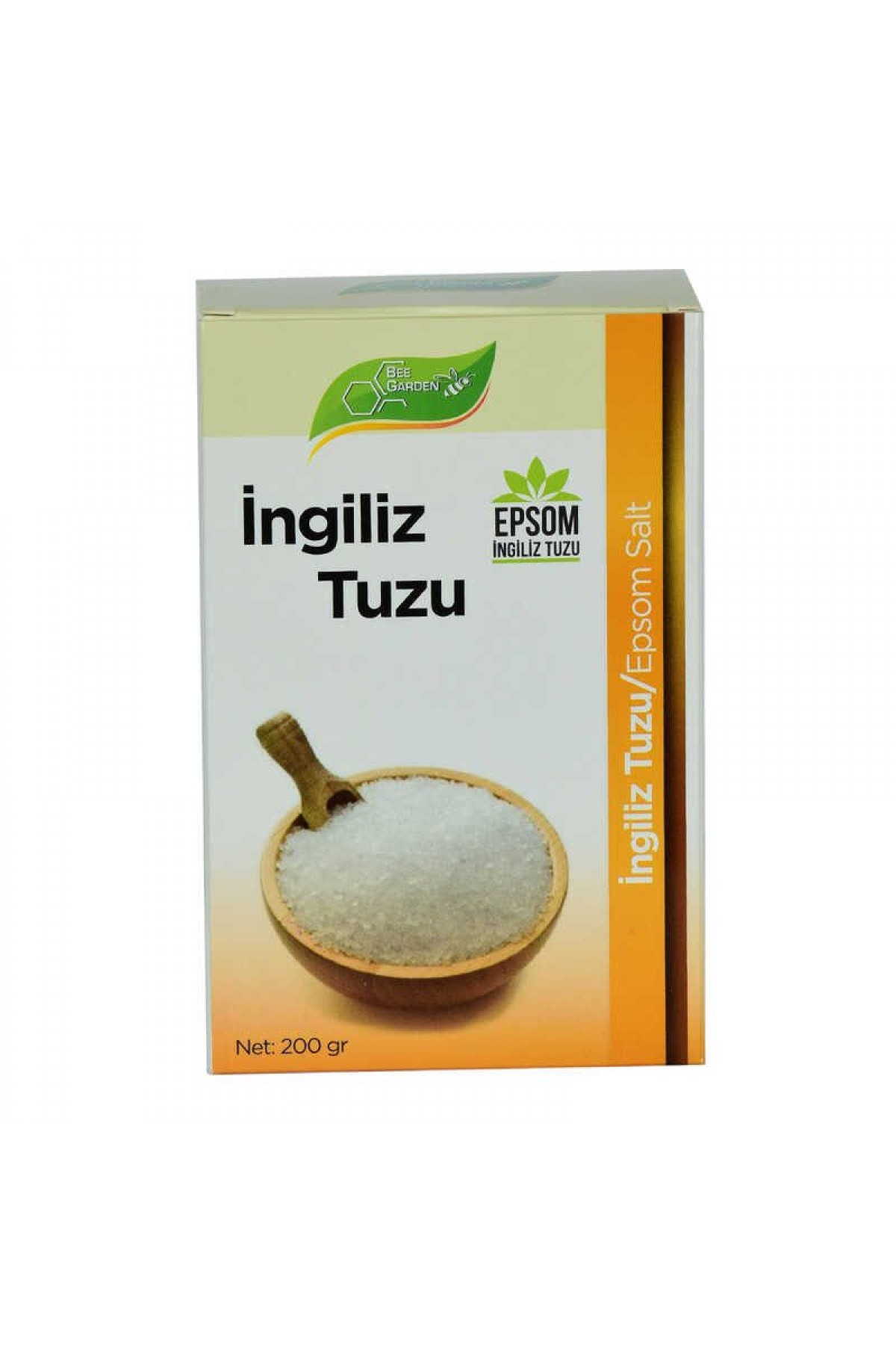 İngiliz Tuzu Yenilebilir Epsom Salt Magzenyum Sülfat 200 Gr
