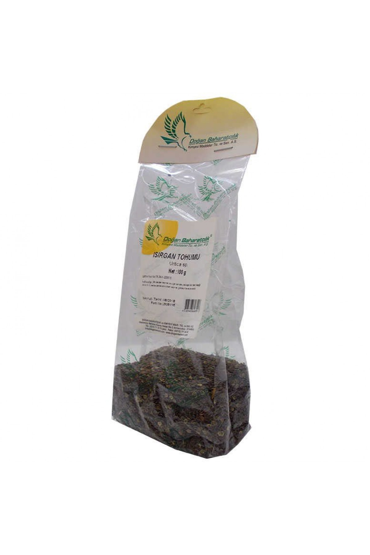 Lisinya214 Isırgan Tohumu Doğal Tane 100 Gr Paket