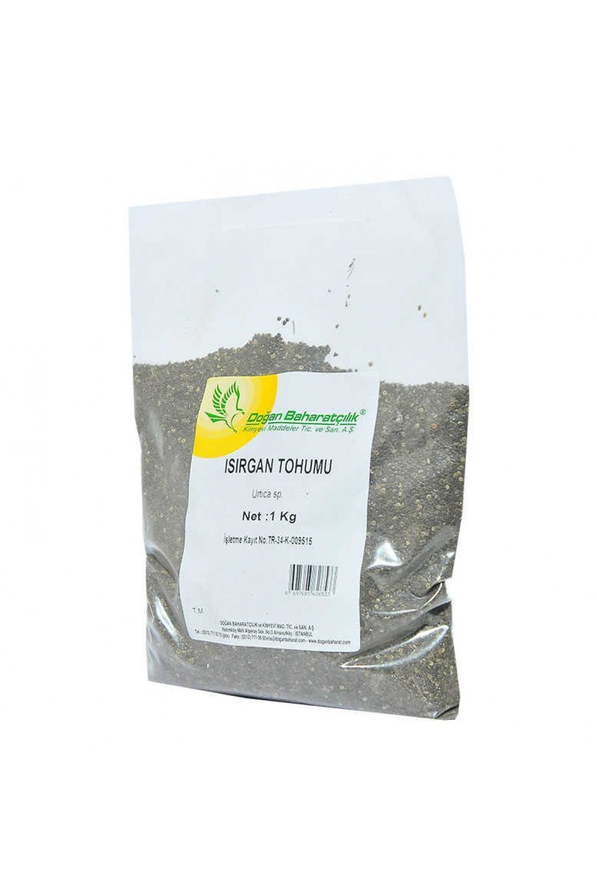 Isırgan Tohumu Doğal Tane 1000 Gr Paket