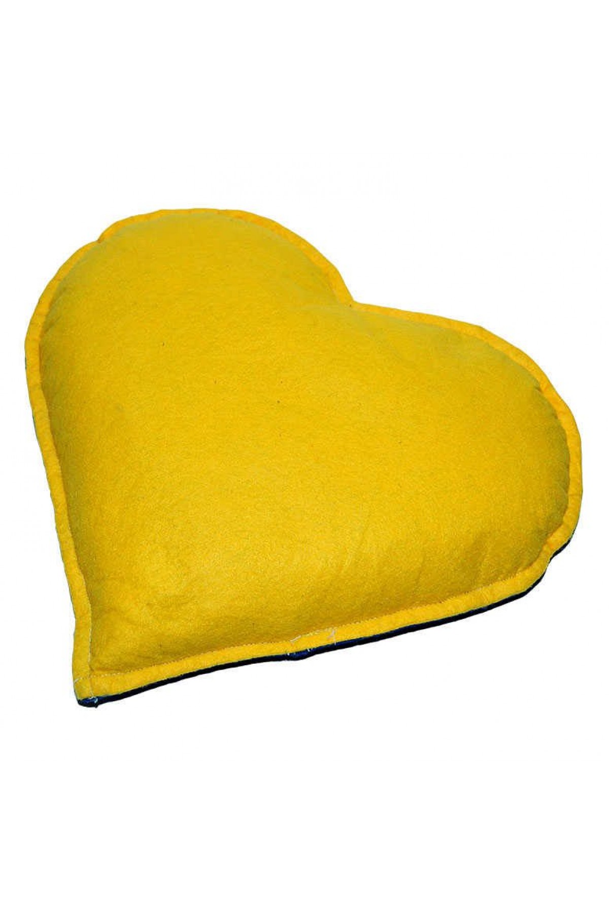 Kalp Desenli Doğal Kaya Tuzu Yastığı Sarı - Lacivert 2-3 Kg Lisinya214 Kalp Desenli Doğal Kaya Tuzu Yastığı Sarı - Lacivert 2-3 Kg