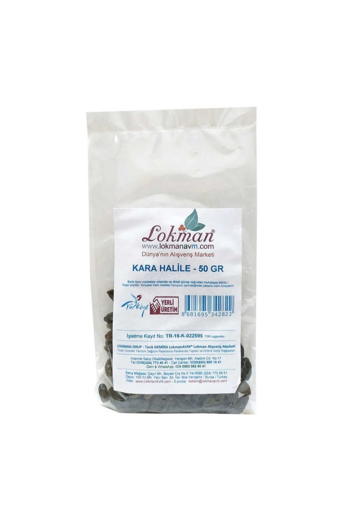Lisinya214 Kara Halile 50 Gr Paket