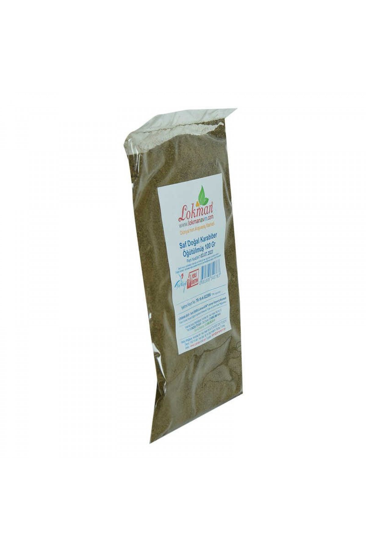 Lisinya214 Karabiber Doğal Öğütülmüş Saf 100 Gr Paket