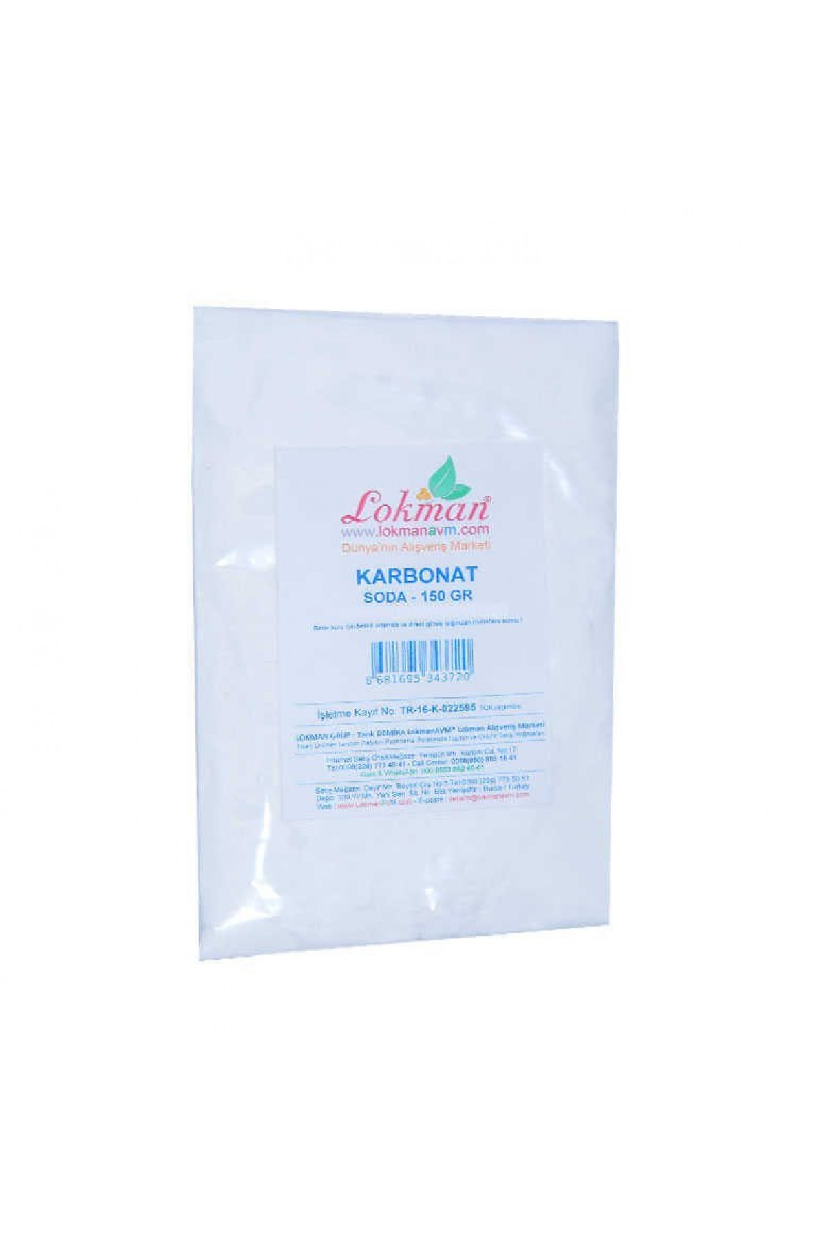 Lisinya214 Karbonat Soda 150 Gr Paket