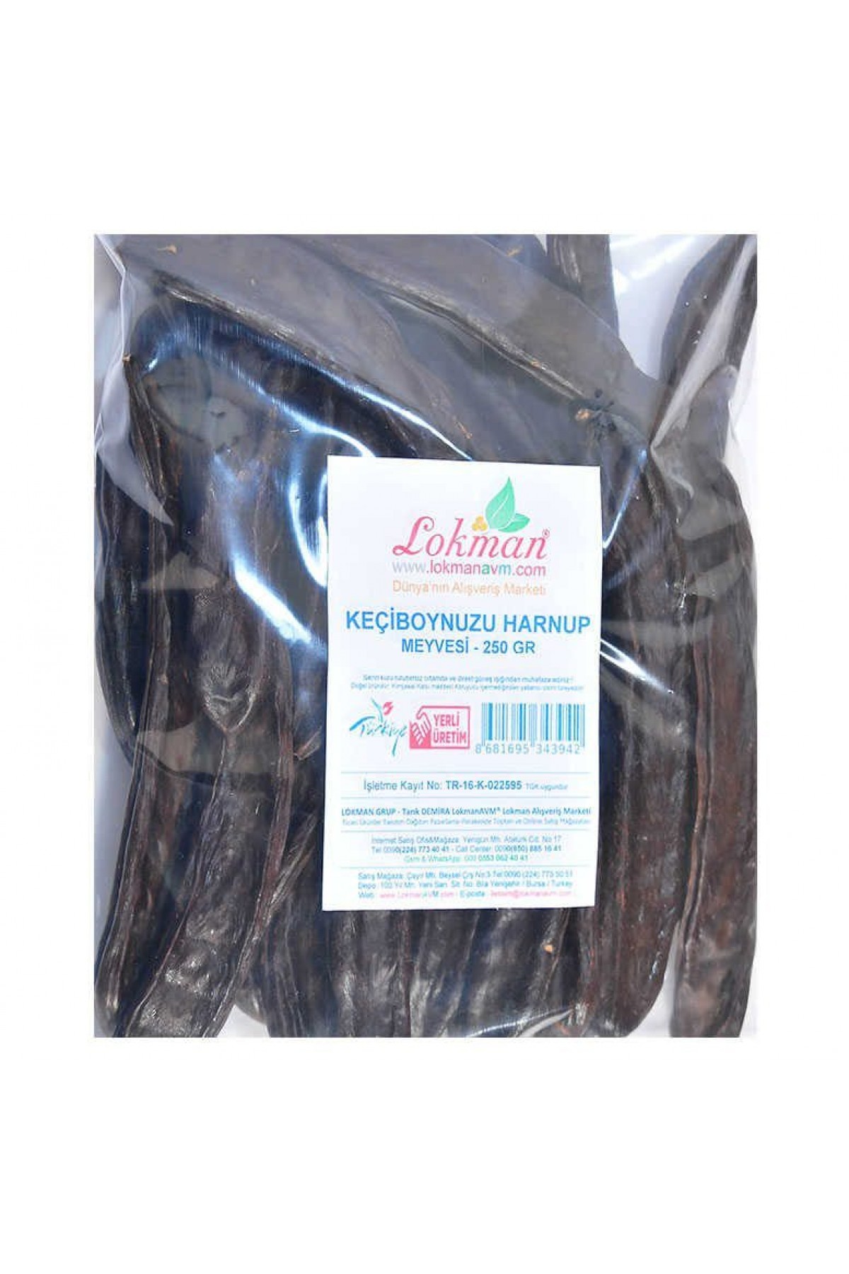 Keçiboynuzu Harnup Meyvesi 250 Gr Paket Keçiboynuzu Harnup Meyvesi 250 Gr Paket