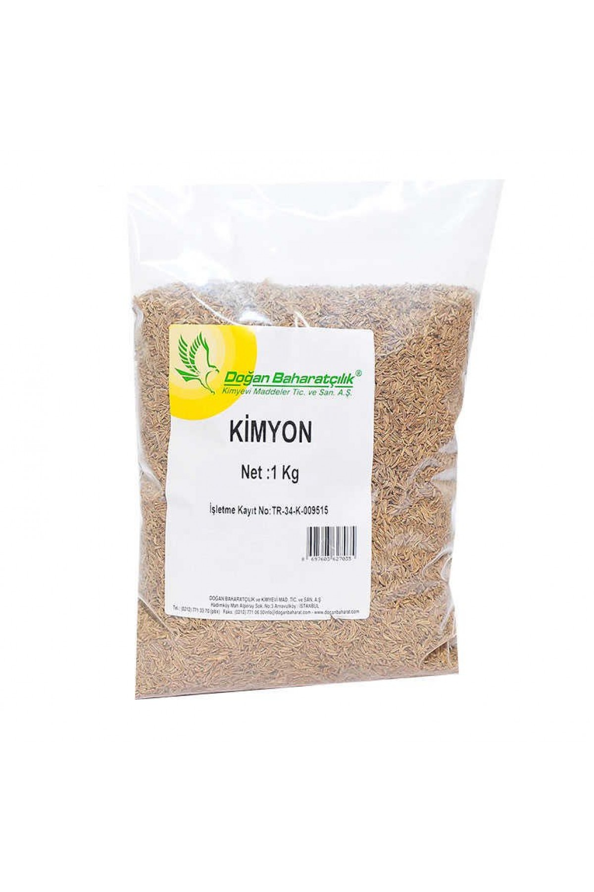 Kimyon Doğal Tane 1000 Gr Paket Lisinya214 Kimyon Doğal Tane 1000 Gr Paket