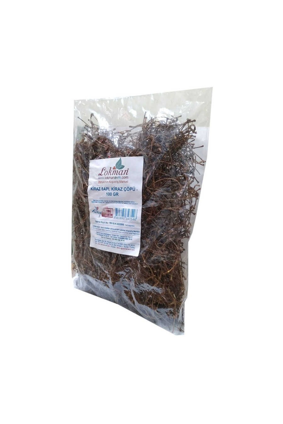 Lisinya214 Kiraz Sapı, Kiraz Çöpü 100 Gr Paket