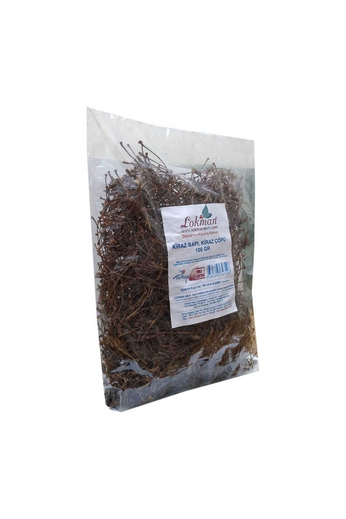 Lisinya214 Kiraz Sapı, Kiraz Çöpü 100 Gr Paket