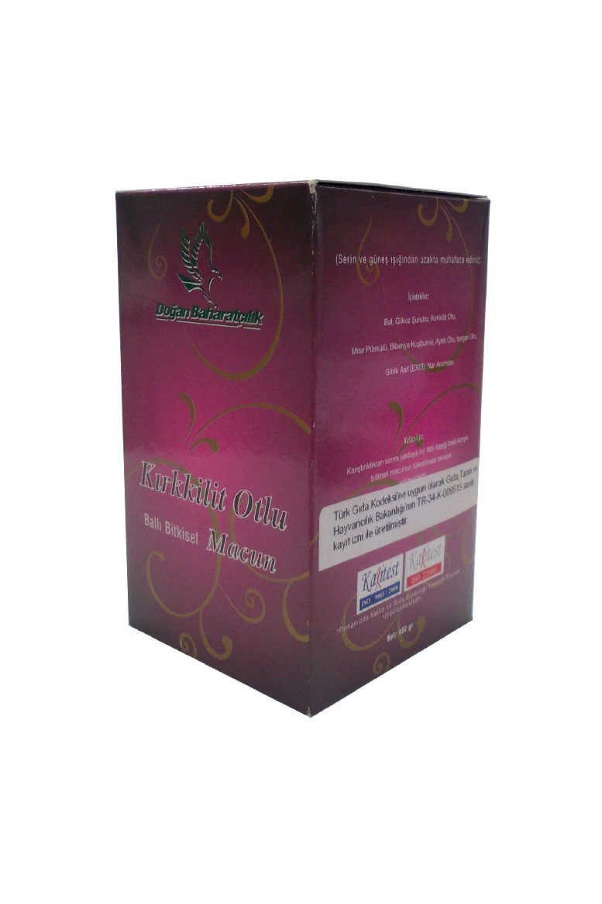 Lisinya214 Kırkkilitotlu Ballı Bitkisel Karışım Cam Kavanoz 450 Gr