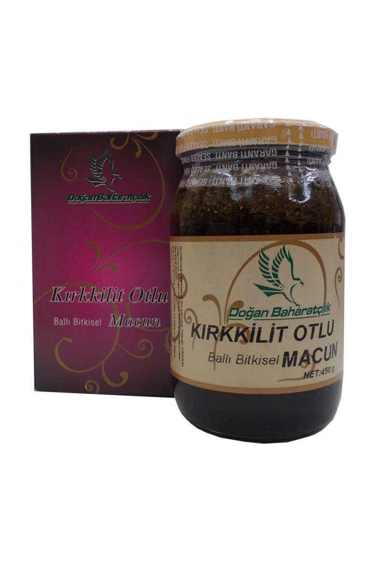 Lisinya214 Kırkkilitotlu Ballı Bitkisel Karışım Cam Kavanoz 450 Gr