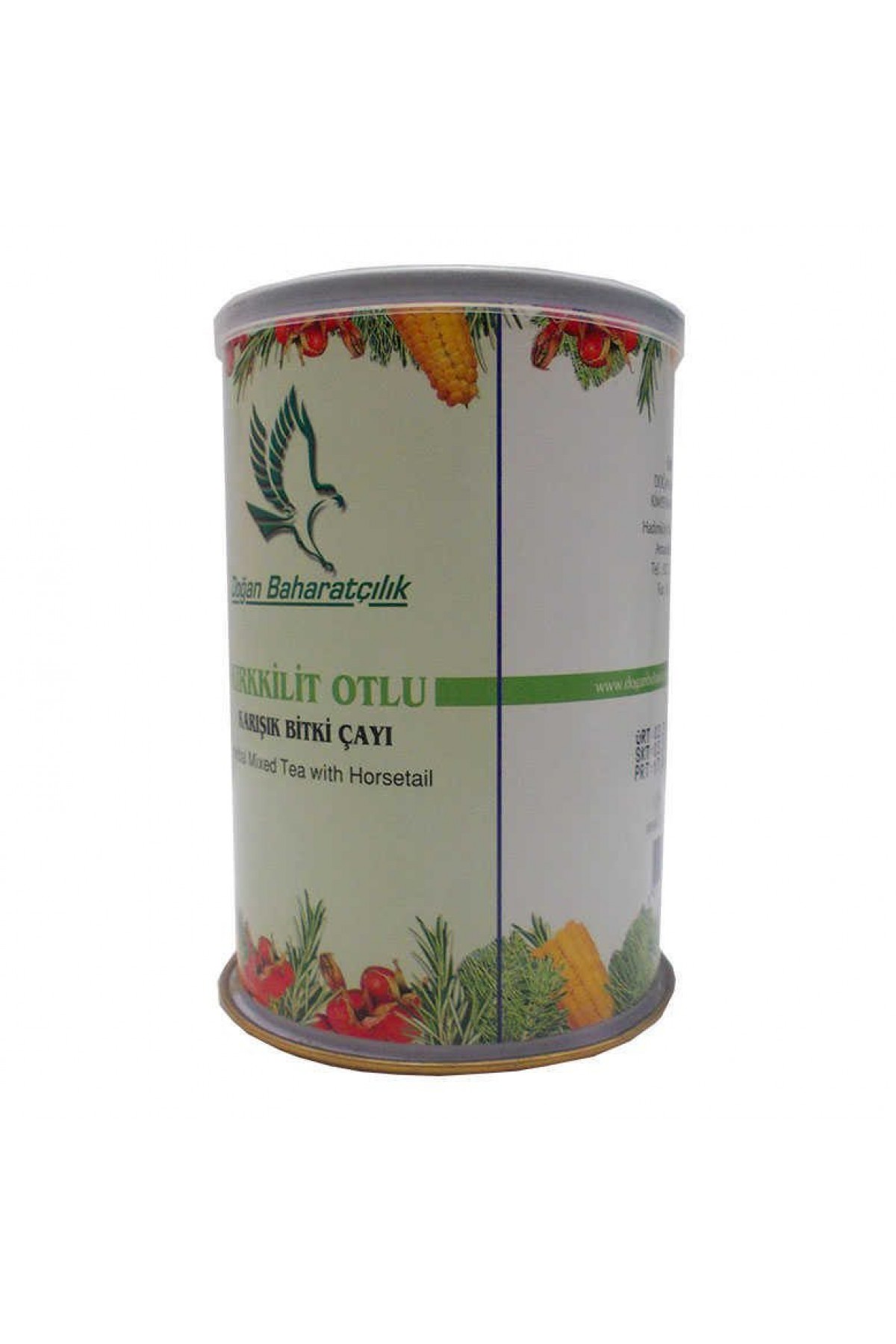 Kırkkilitotlu Karışık sel Çay 100 Gr Teneke Kutu Lisinya214 Kırkkilitotlu Karışık Bitkisel Çay 100 Gr Teneke Kutu