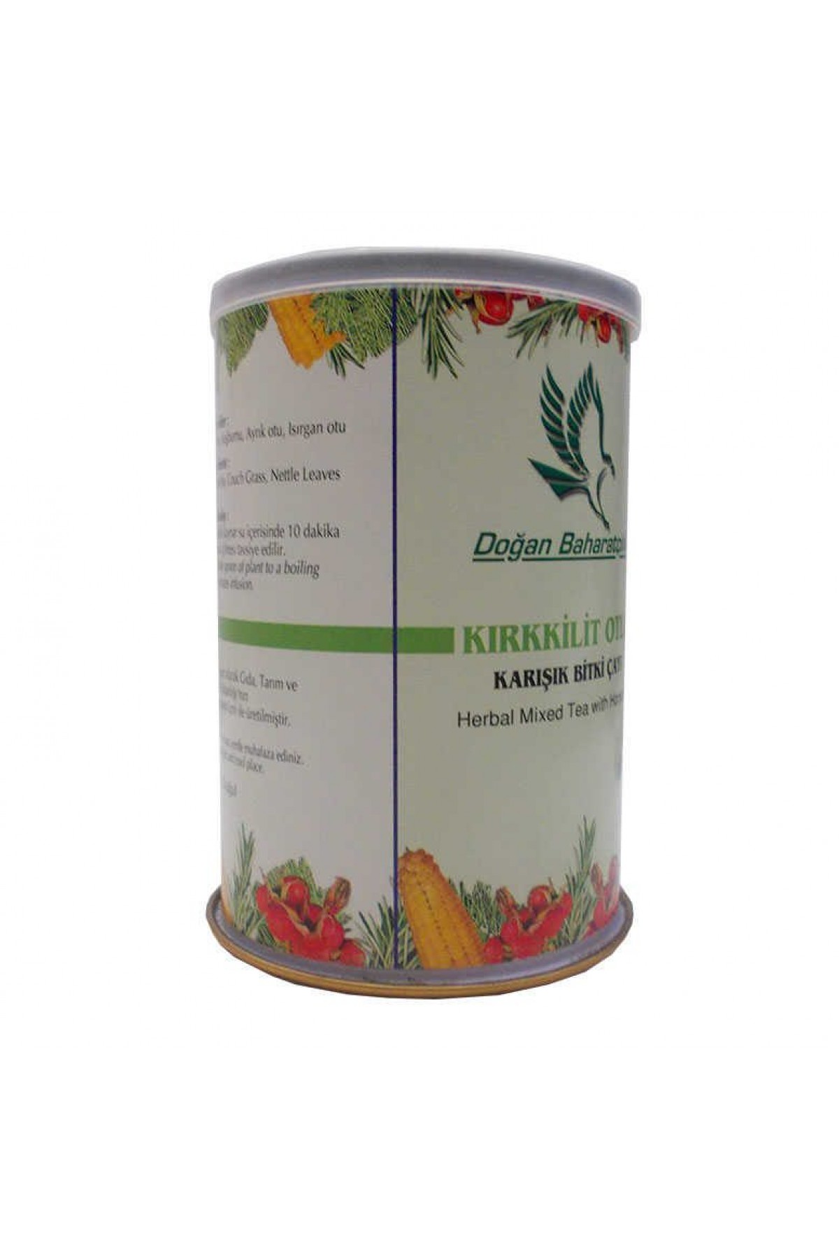 Kırkkilitotlu Karışık sel Çay 100 Gr Teneke Kutu Lisinya214 Kırkkilitotlu Karışık Bitkisel Çay 100 Gr Teneke Kutu