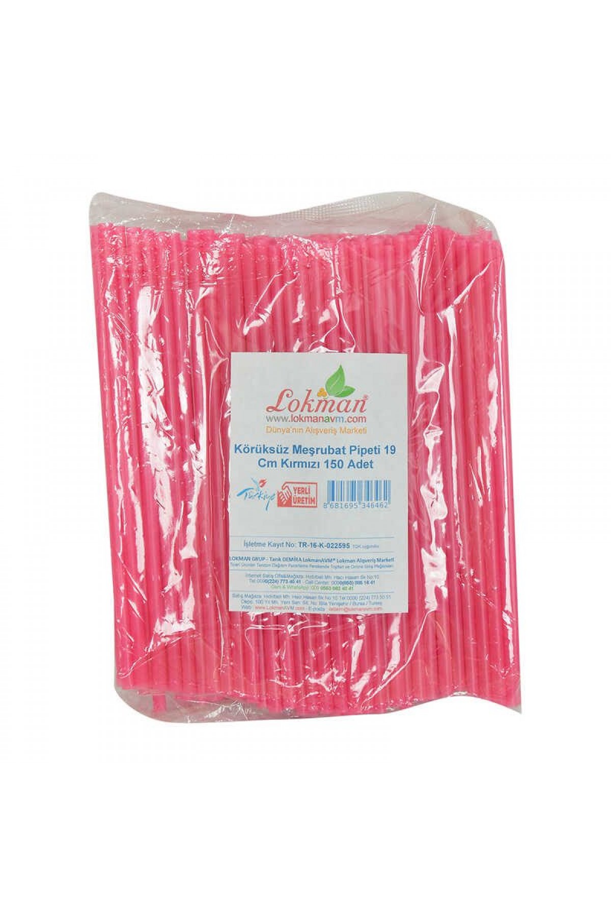 Körüksüz Pipet Ayran Kola Meşrubat Pipeti 19 Cm Kırmızı 150 Adet Paket Lisinya214 Körüksüz Pipet Ayran Kola Meşrubat Pipeti 19 Cm Kırmızı 150 Adet Paket