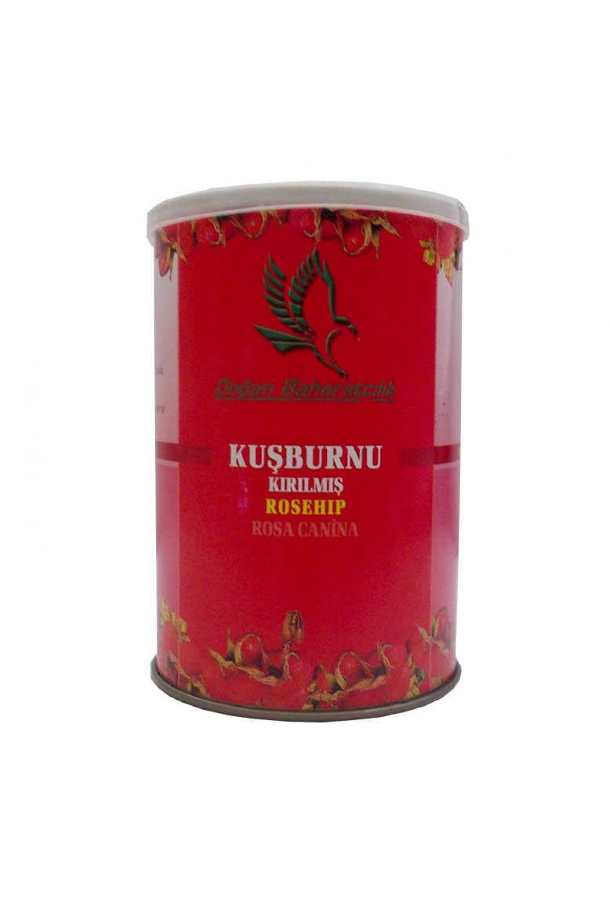 Lisinya214 Kuşburnu Doğal Kırılmış 100 Gr Teneke Kutu