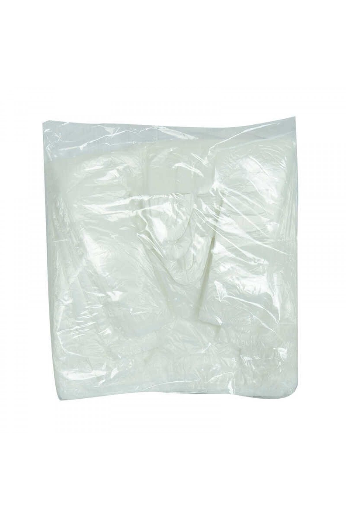 Lisinya214 Ekonomik Küçük Boy Atlet Hışır Poşet 38X22 Cm İnce Beyaz 250 Adet 1 Paket
