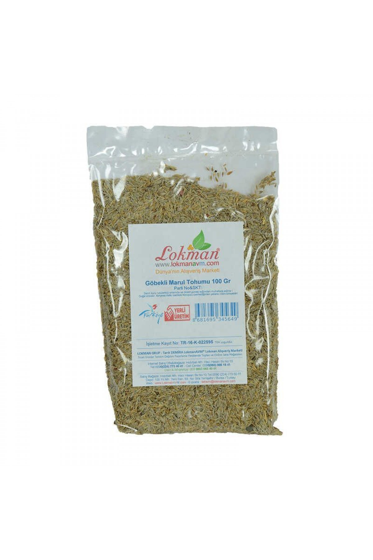 Lisinya214 Marul Tohumu Doğal Göbekli 100 Gr Paket