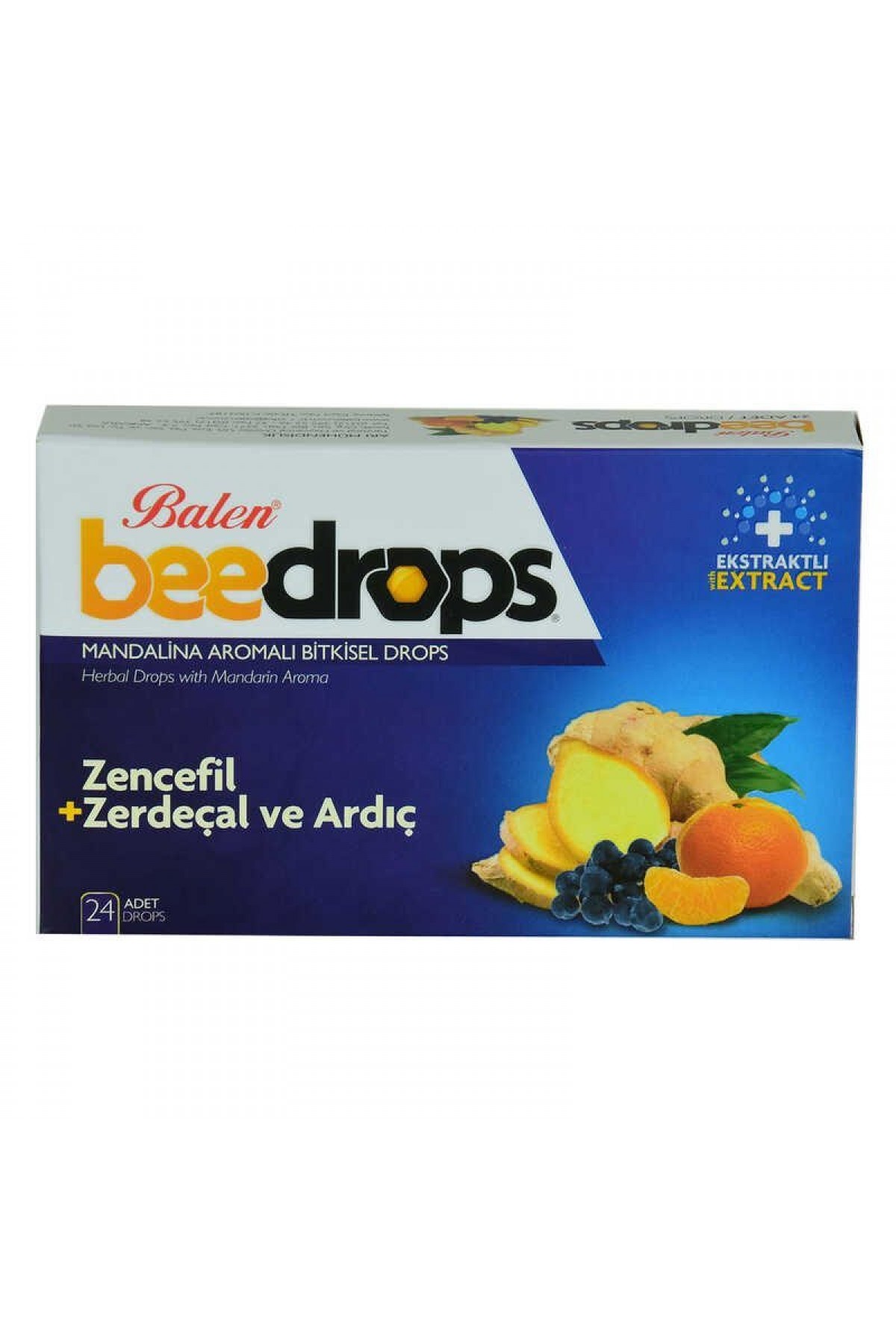 Mandalina Aromalı sel Drops 24 Adet Lisinya214 Mandalina Aromalı Bitkisel Drops 24 Adet