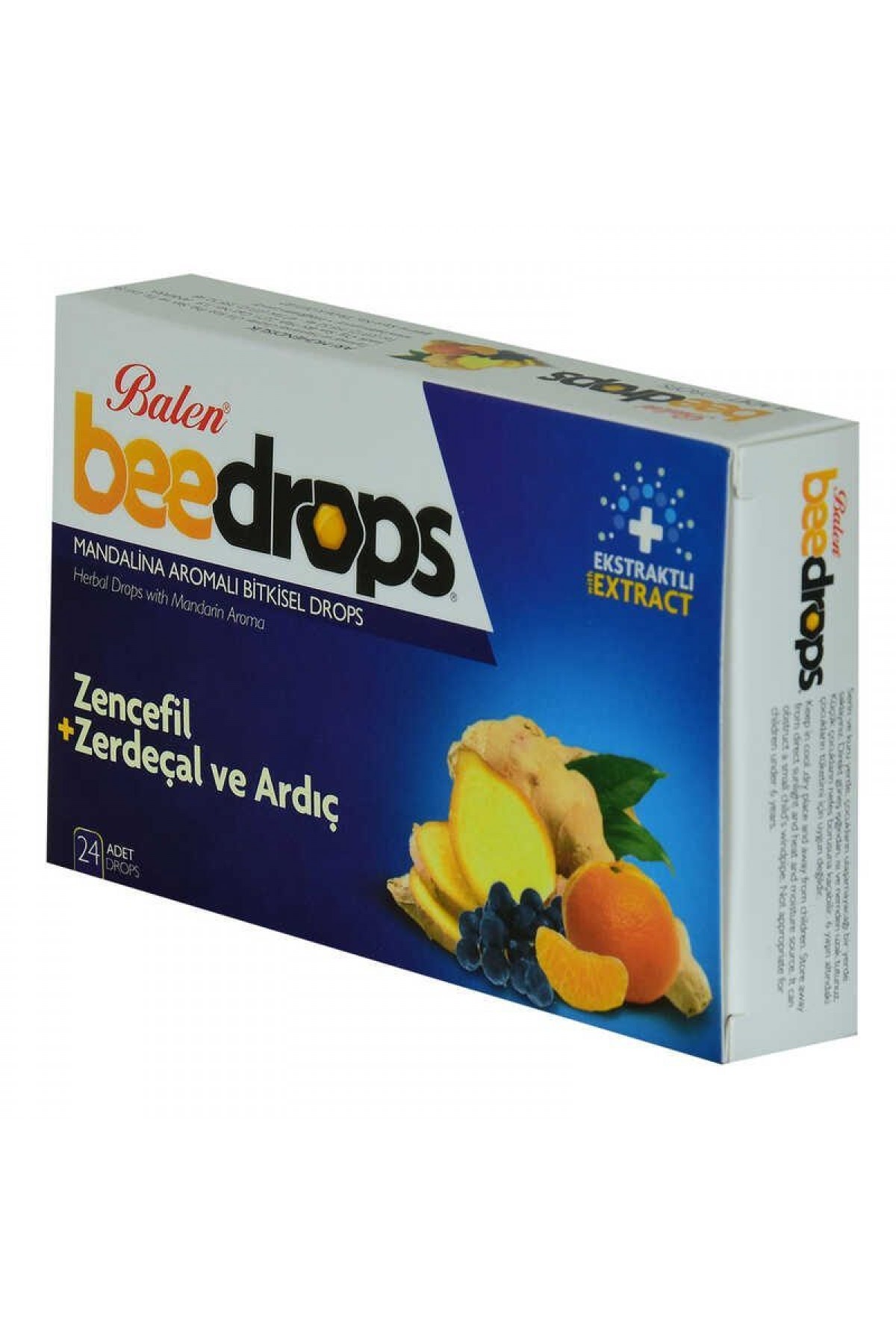 Mandalina Aromalı sel Drops 24 Adet Lisinya214 Mandalina Aromalı Bitkisel Drops 24 Adet