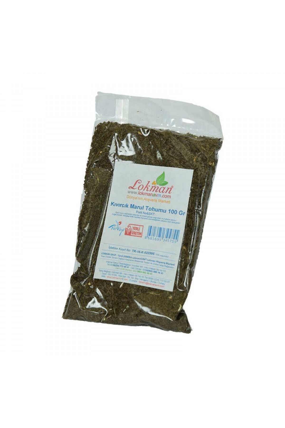 Lisinya214 Marul Tohumu Doğal Kıvırcık 100 Gr Paket