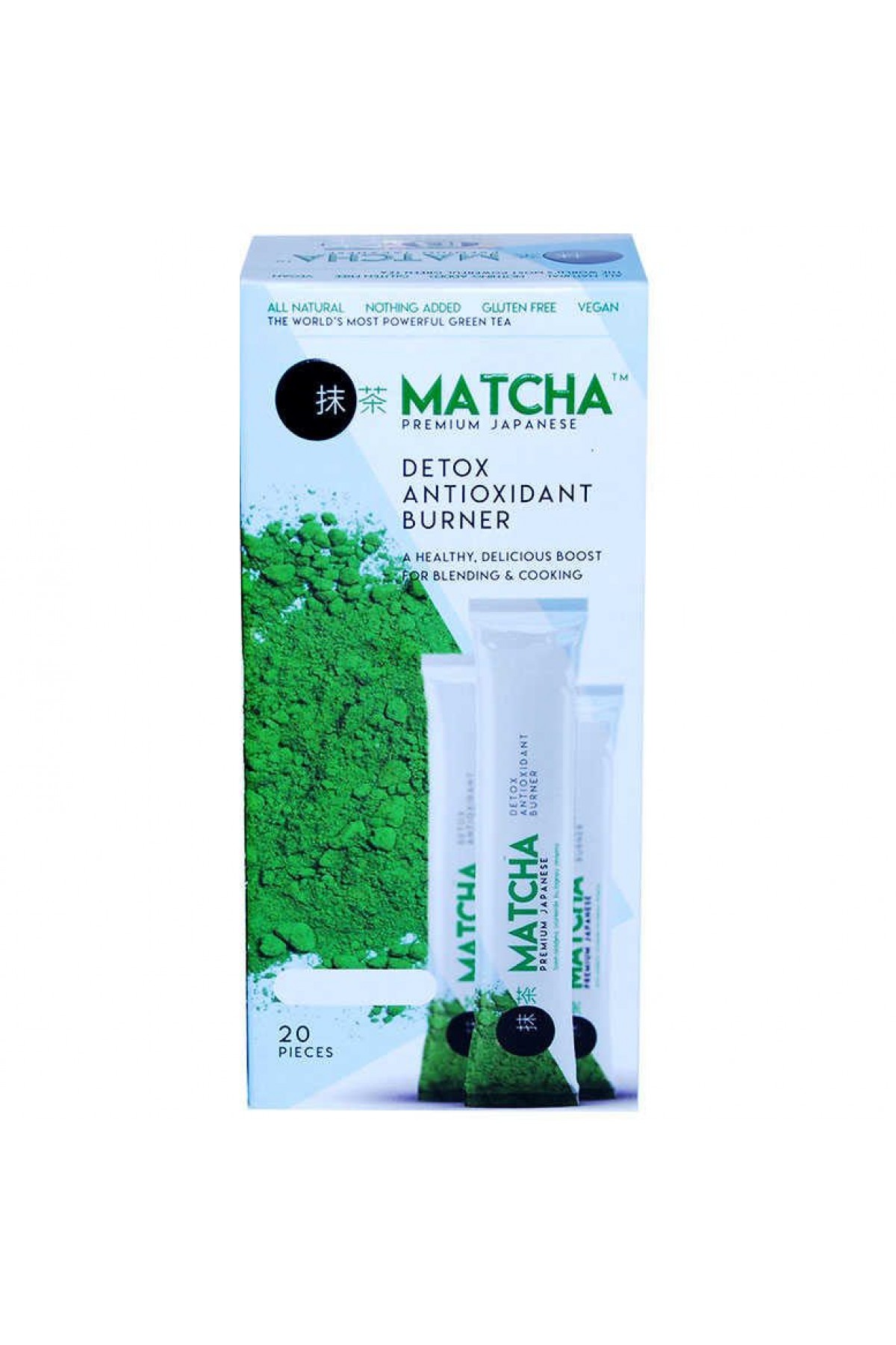 Lisinya214 Matcha (Maça) Çayı Premium 20 Poşet