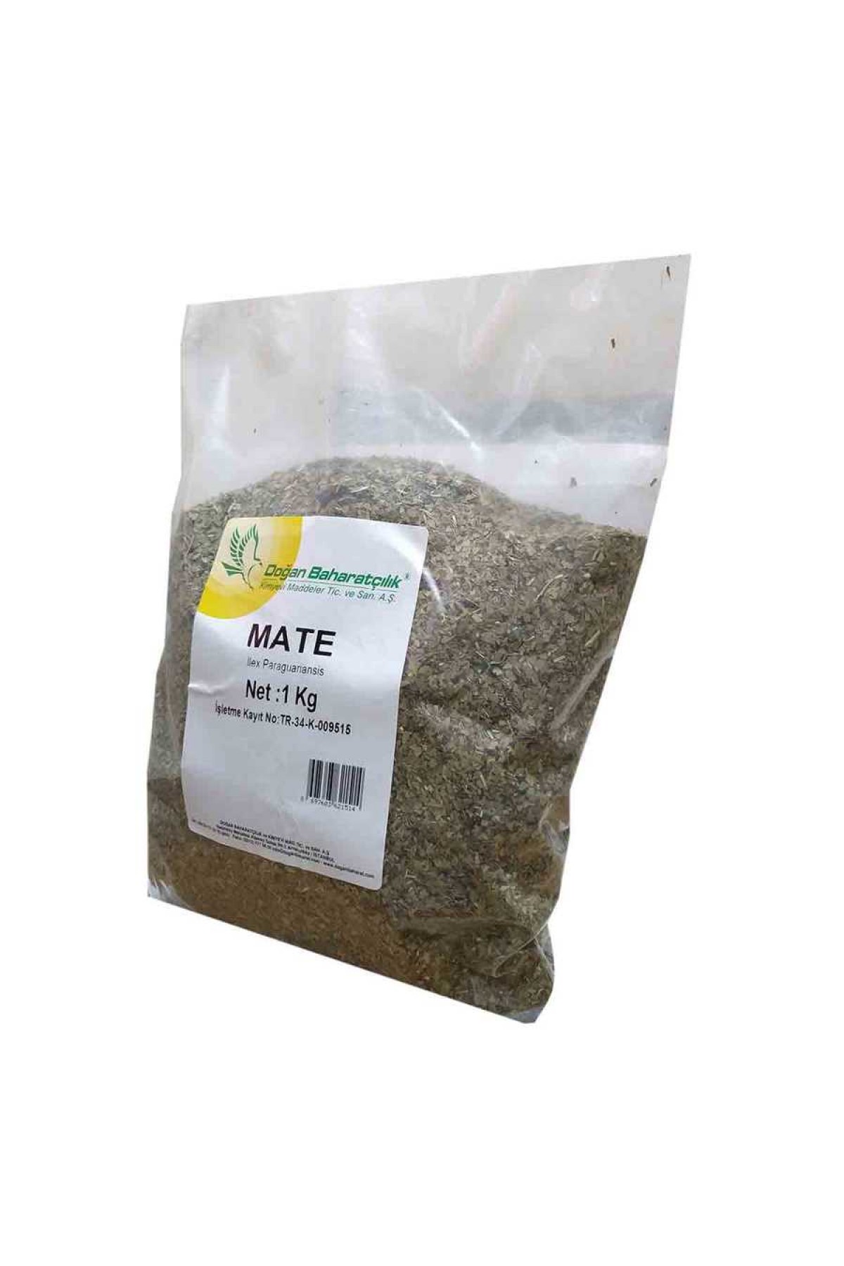 Mate Yaprağı Otu Doğal 1000 Gr Paket Lisinya214 Mate Yaprağı Otu Doğal 1000 Gr Paket