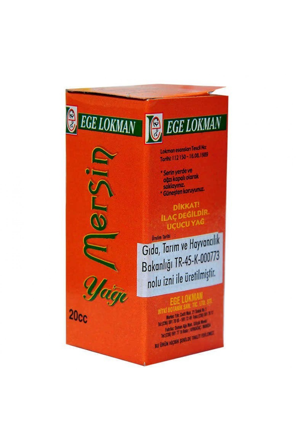 Mersin Yağı 20 cc Lisinya214 Mersin Yağı 20 cc