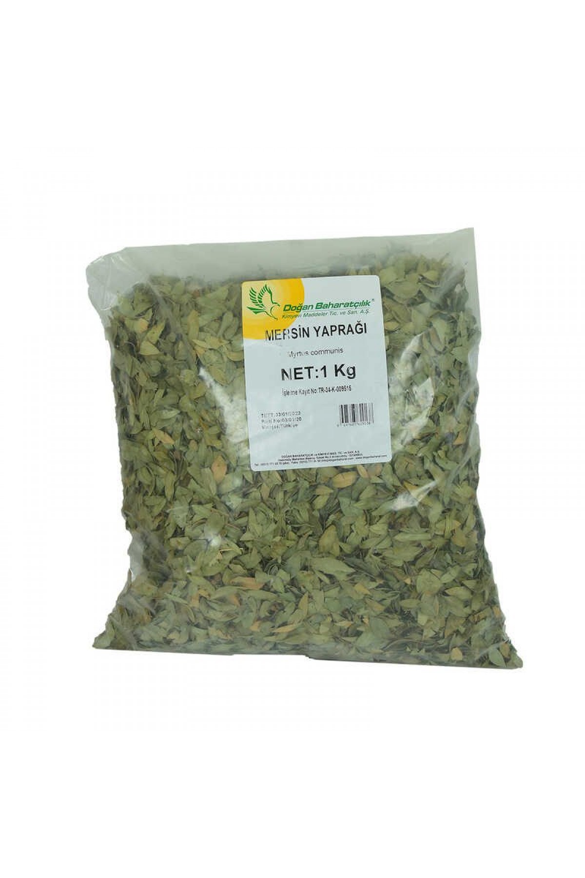 Mersin Yaprağı Doğal 1000 Gr Paket Lisinya214 Mersin Yaprağı Doğal 1000 Gr Paket