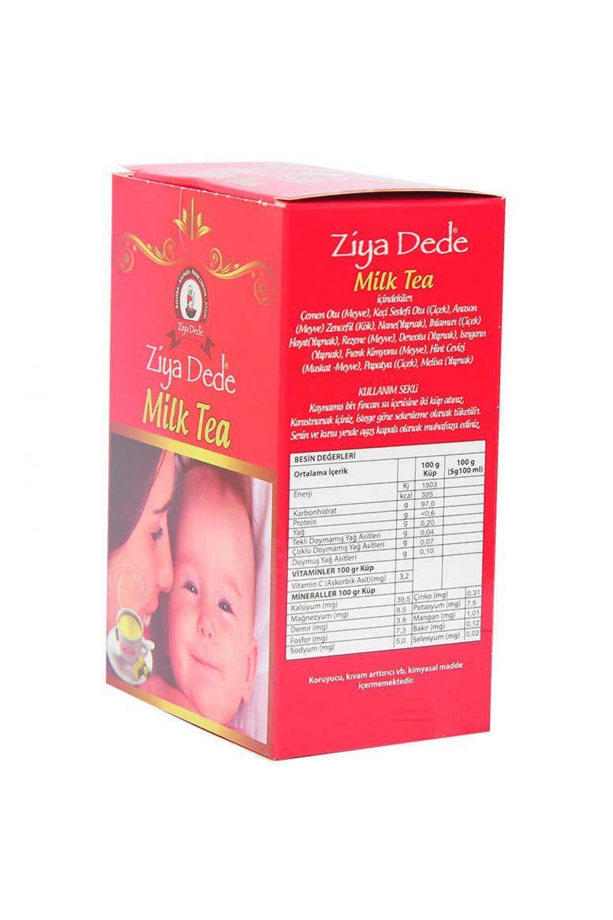 Lisinya214 Milk Tea Küp Şekeri Çayı Papatyalı 200 Gr