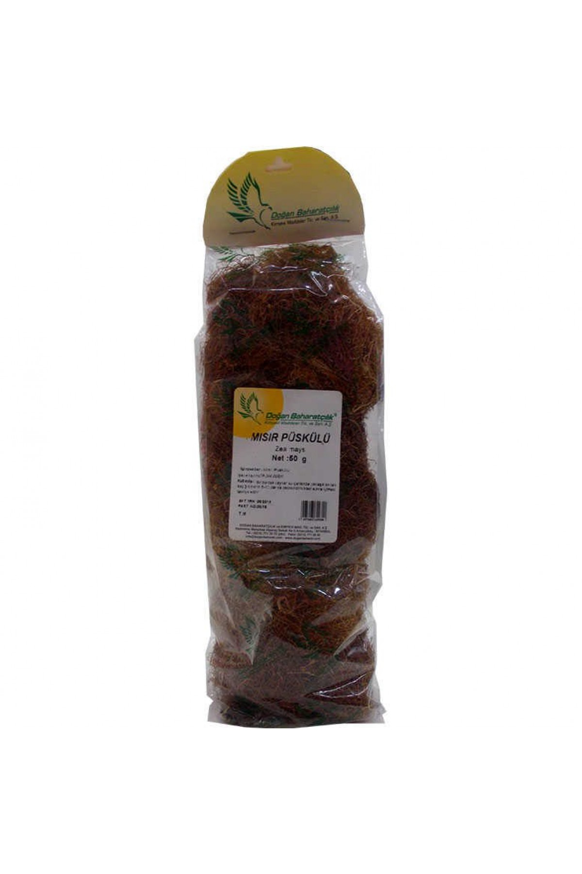 Lisinya214 Mısır Püskülü Doğal 50 Gr Paket