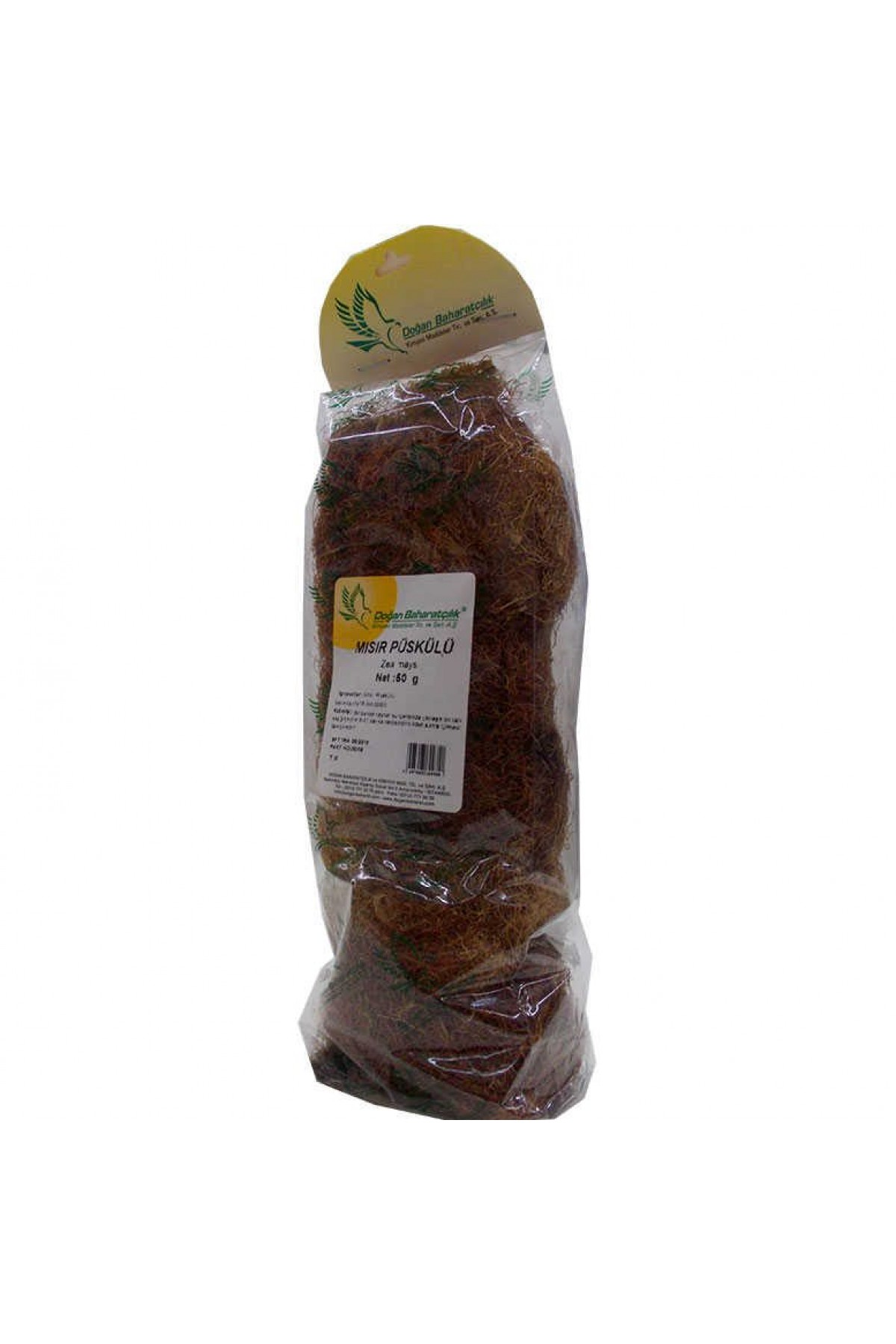 Lisinya214 Mısır Püskülü Doğal 50 Gr Paket