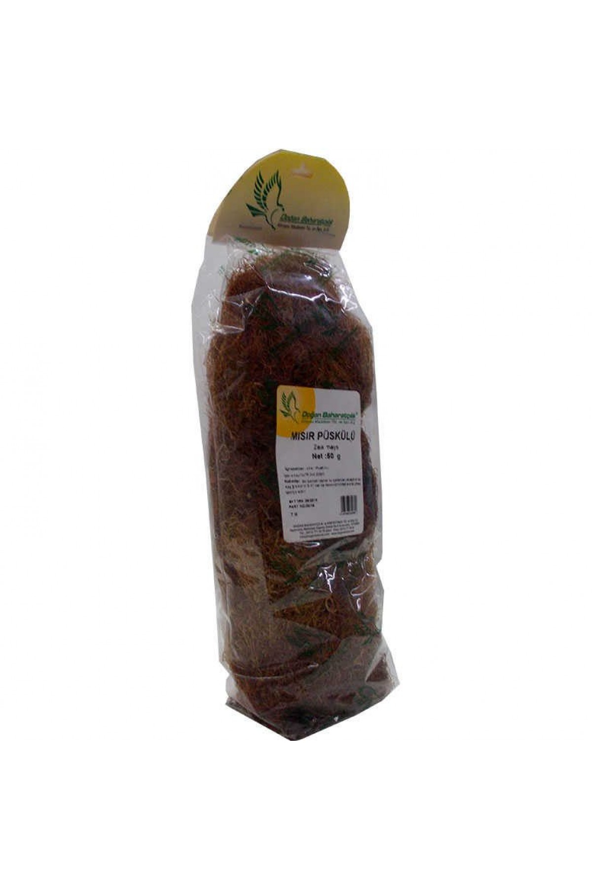 Lisinya214 Mısır Püskülü Doğal 50 Gr Paket