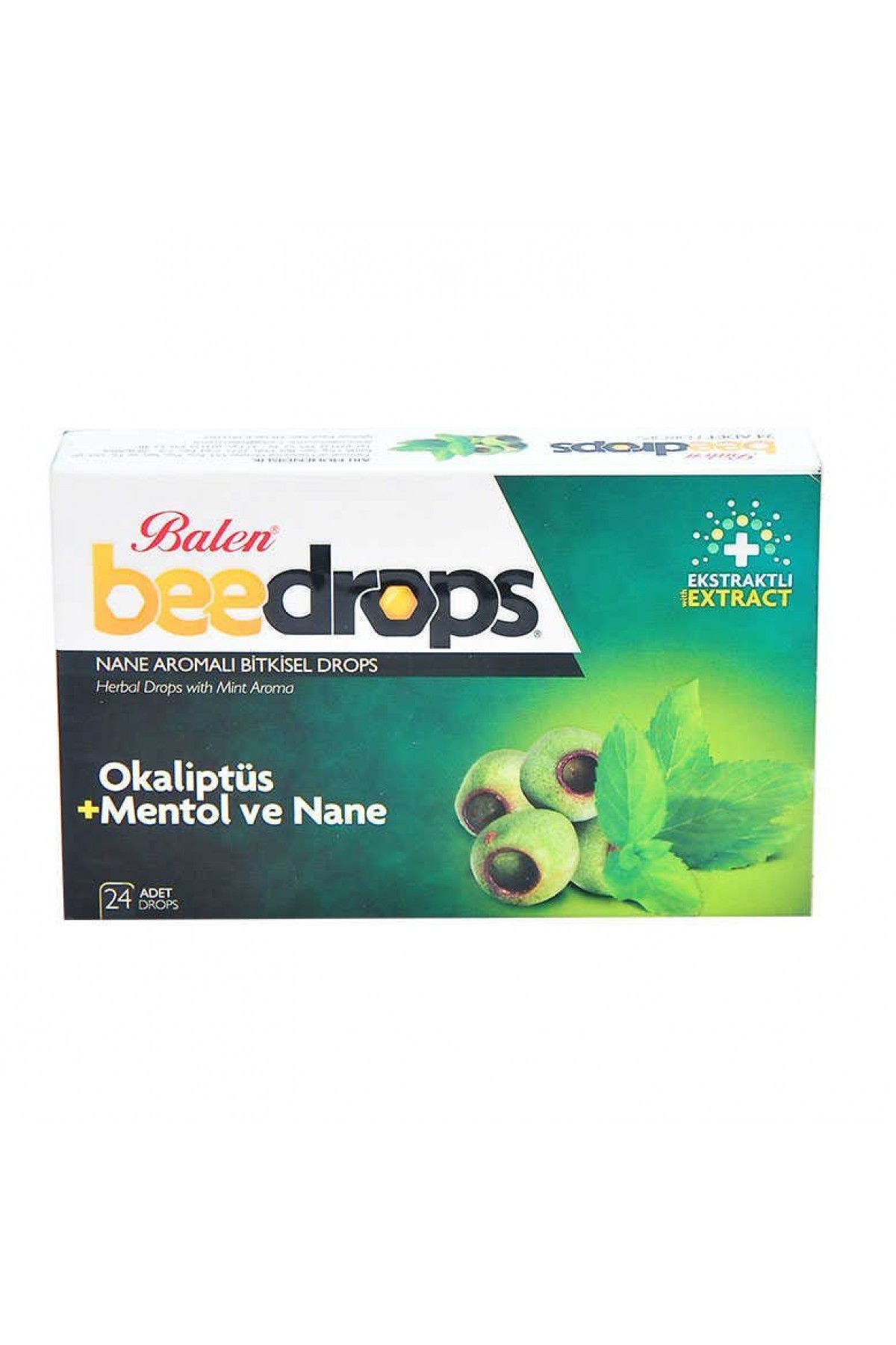 Nane Aromalı sel Drops 24Adet Lisinya214 Nane Aromalı Bitkisel Drops 24Adet