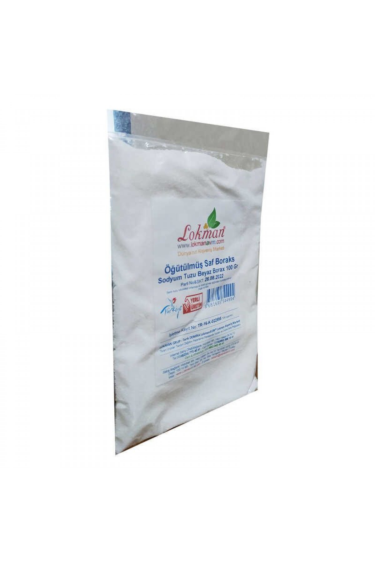 Öğütülmüş Saf Boraks Sodyum Tuzu Beyaz Borax 100 Gr Lisinya214 Öğütülmüş Saf Boraks Sodyum Tuzu Beyaz Borax 100 Gr