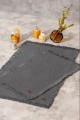 Bath Rug Set Antrasit 2'li 75x125 60x90 Bath Rug Set Antrasit 2'li 75x125 60x90