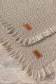 Bath Rug Set Bej 2'li 75x125 60x90 Bath Rug Set Bej 2'li 75x125 60x90