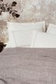 Embrova Şönil Çift Kişilik Yatak Örtüsü/Pike Takımı Loom Bej Embrova Şönil Çift Kişilik Yatak Örtüsü/Pike Takımı Loom Bej