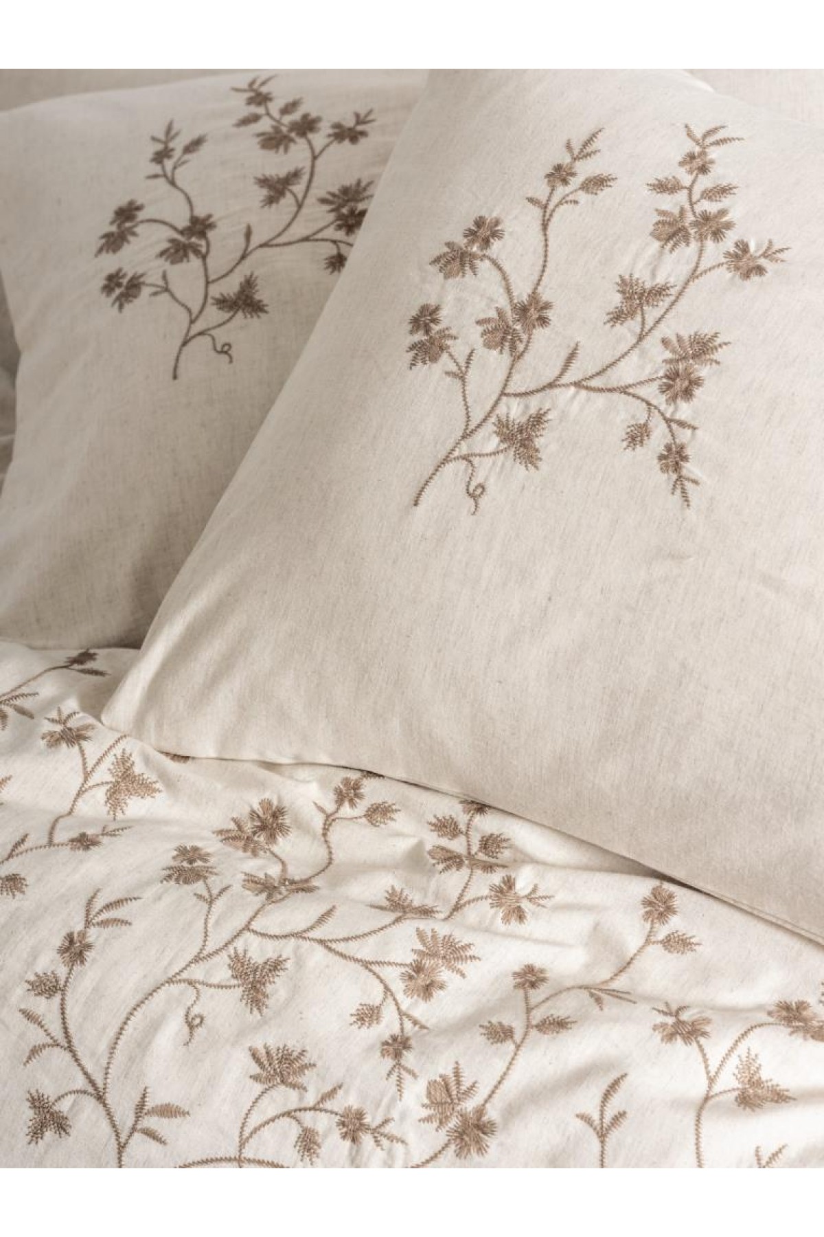 Cotton Keten Çift Kişilik Nev Takımı Hemera Cotton Keten Çift Kişilik Nevresim Takımı Hemera
