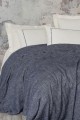Embrova Şönil Çift Kişilik Yatak Örtüsü/Pike Takımı Loom Lacivert Embrova Şönil Çift Kişilik Yatak Örtüsü/Pike Takımı Loom Lacivert