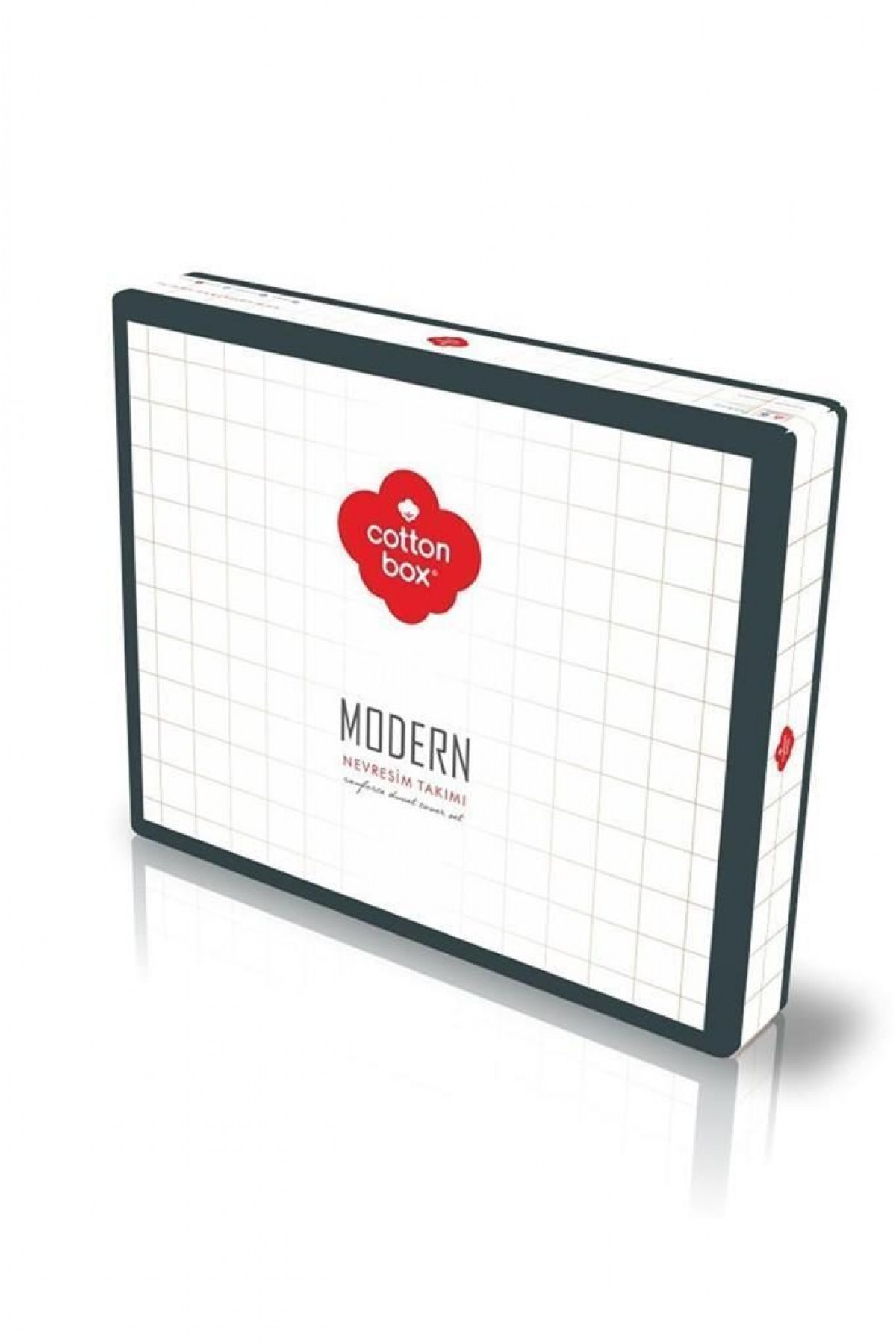 Modern Çift Kişilik Nevresim Takımı Root Vizon Modern Çift Kişilik Nevresim Takımı Root Vizon